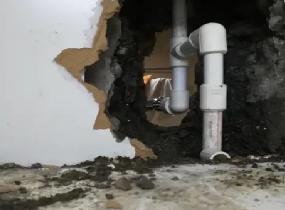 三角厨房下水管道漏水检测